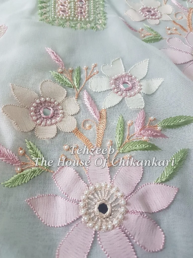 Chanderi Chikankari
