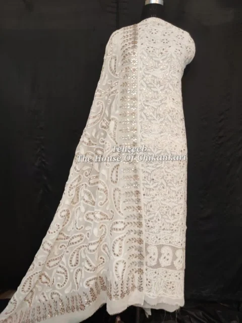 Designer Gotta Patti Chikankari Suit