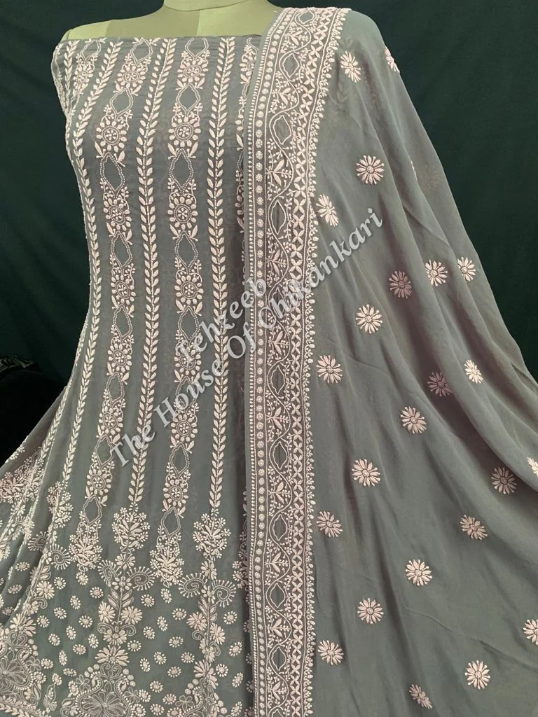 Designer Lucknowi Anarkali, detail 2