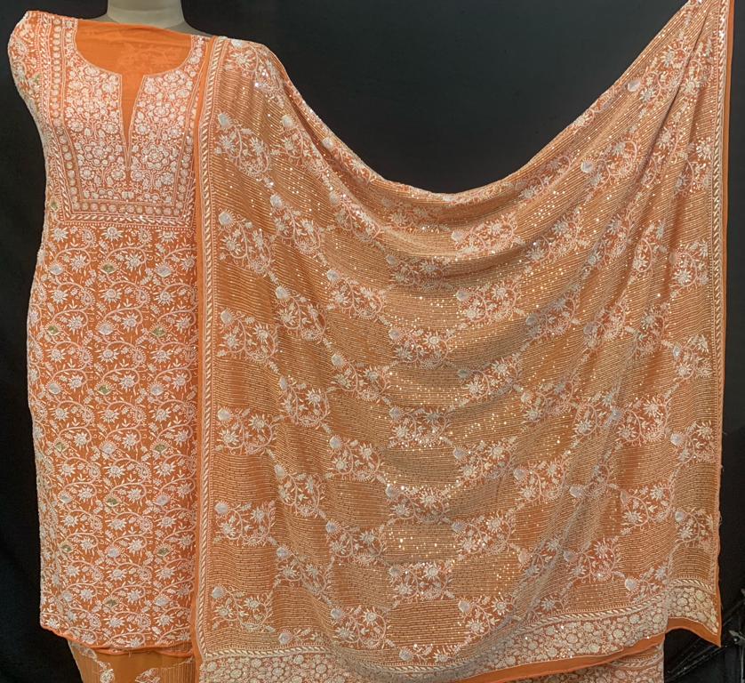 Dil-Kash - Ek Taar Lucknowi Chikankari, detail 2