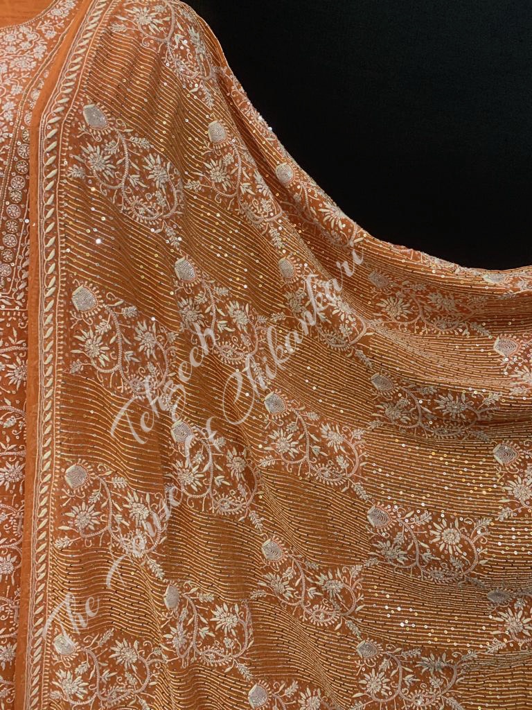 Dil-Kash - Ek Taar Lucknowi Chikankari, detail 3