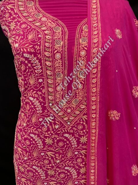 Do Taar - Chikankari Suit