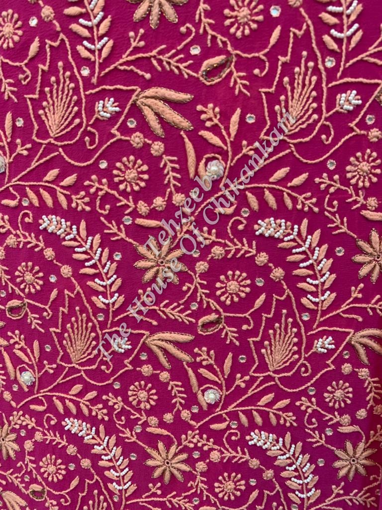 Do Taar - Chikankari Suit, detail 3