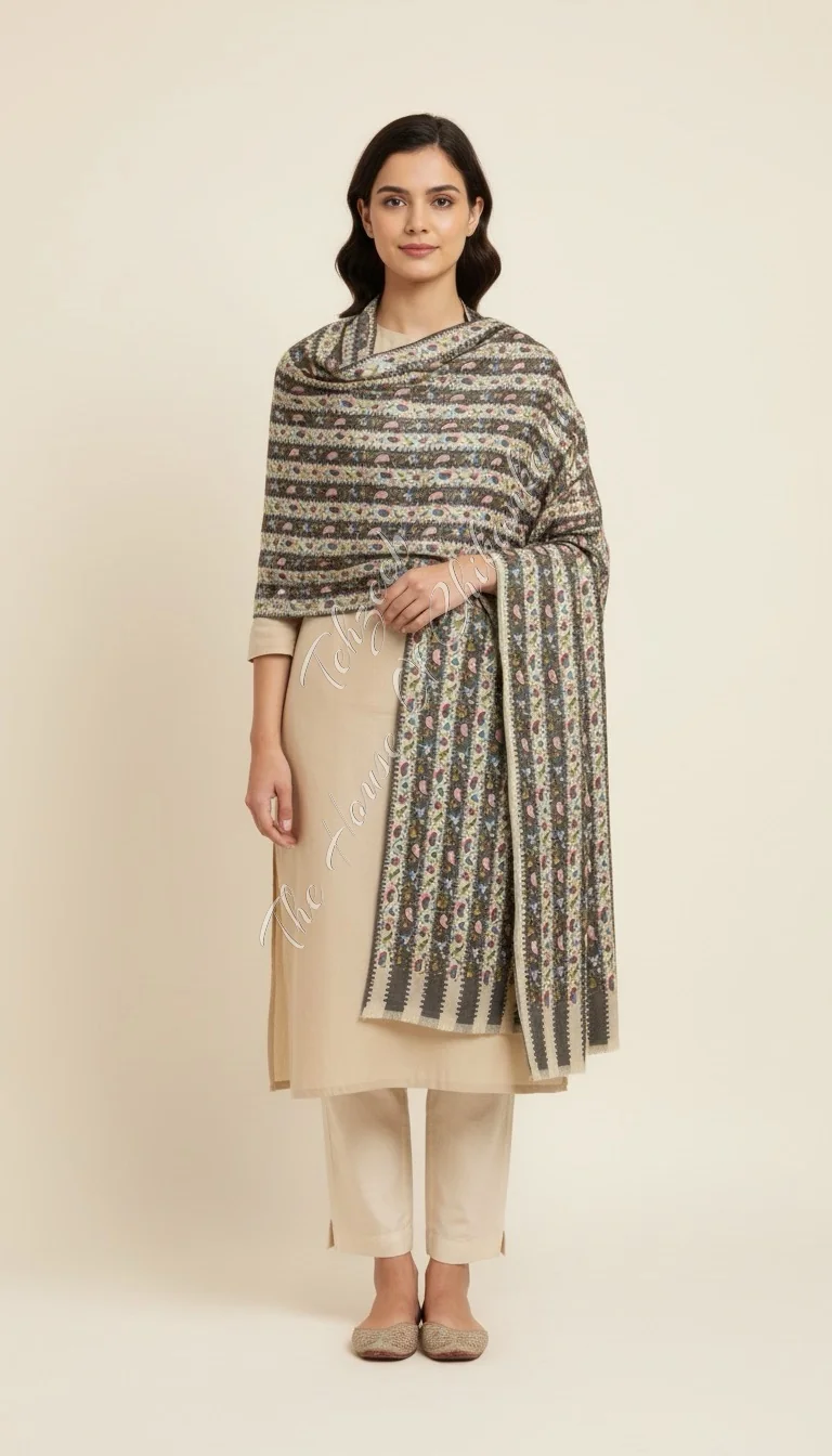 Kani Kashmiri Pashmina Shawl