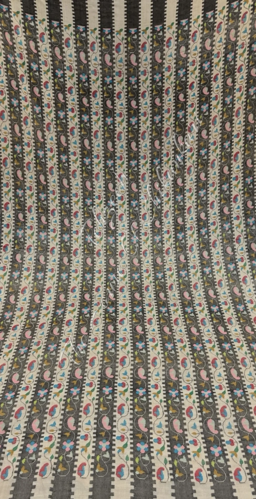 Kani Kashmiri Pashmina Shawl, detail 2