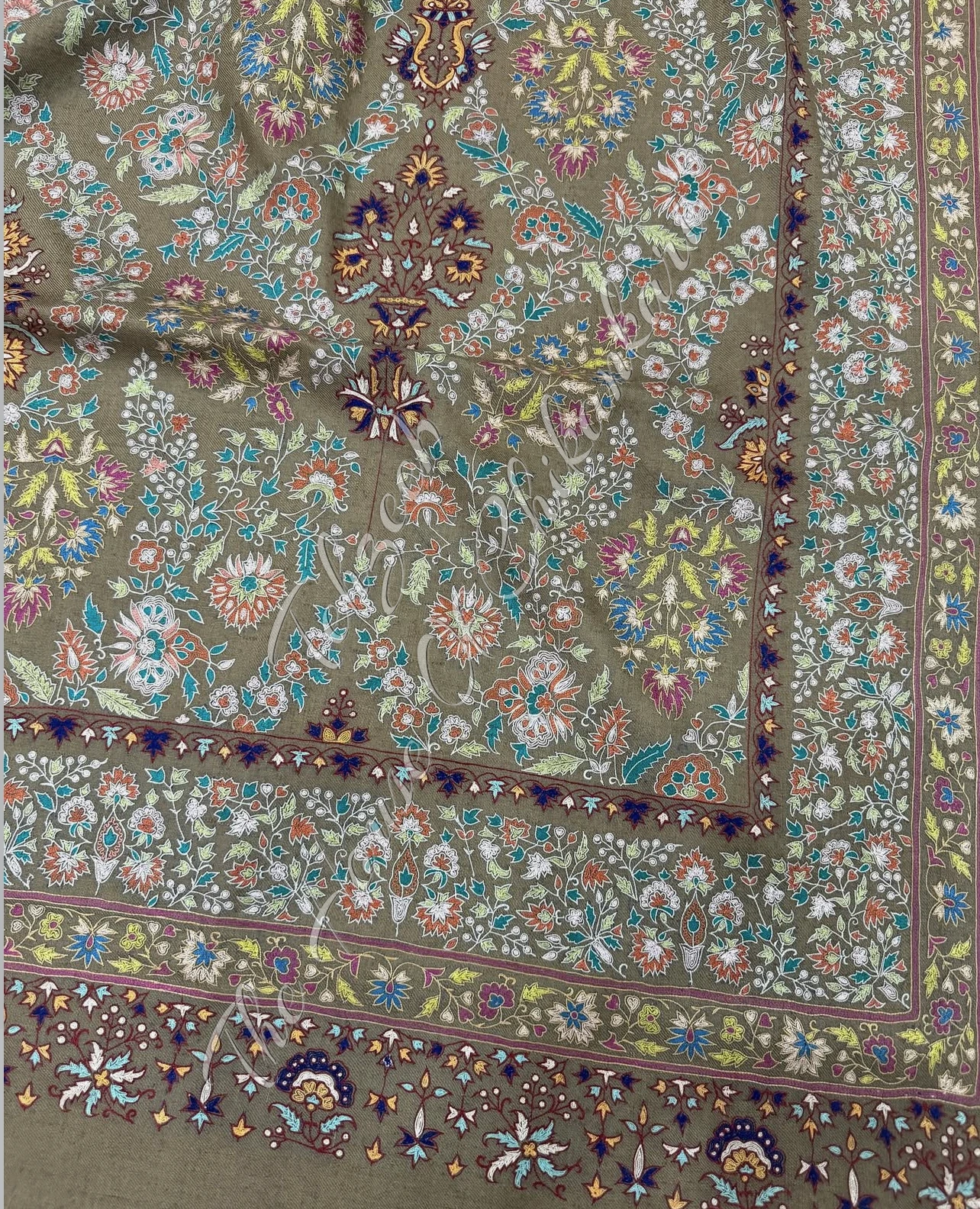 KANI WOVEN JAMAWAR PASHMINA, detail 2