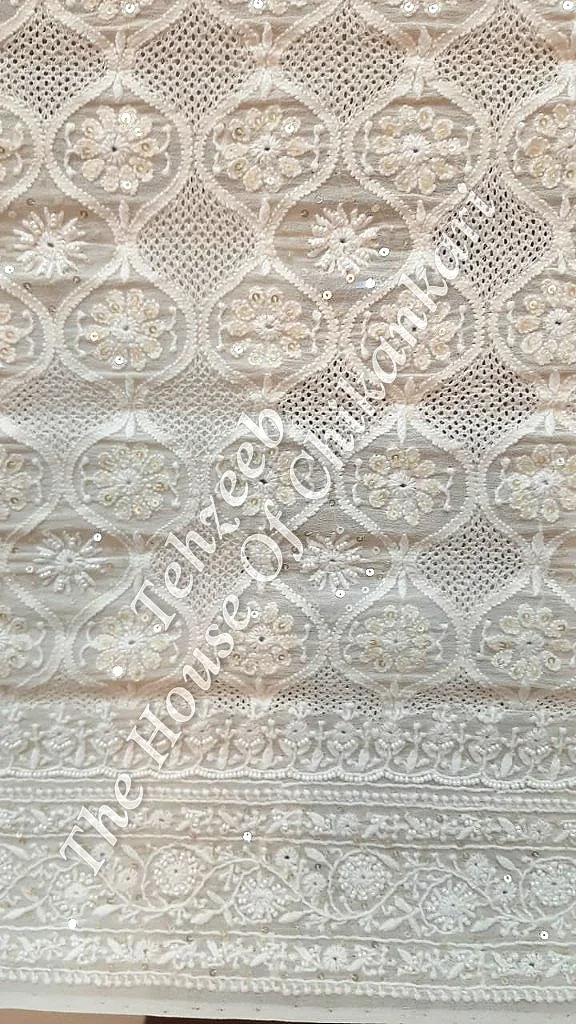 Khwaab -Timeless Ek Taar Chikankari Saree, detail 2