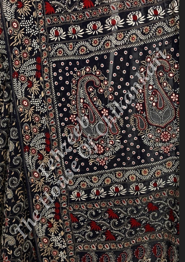 Khwabeeda - Ek Taar Chikankari Saree