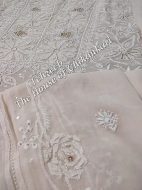 Lucknowi Chikankari Suit