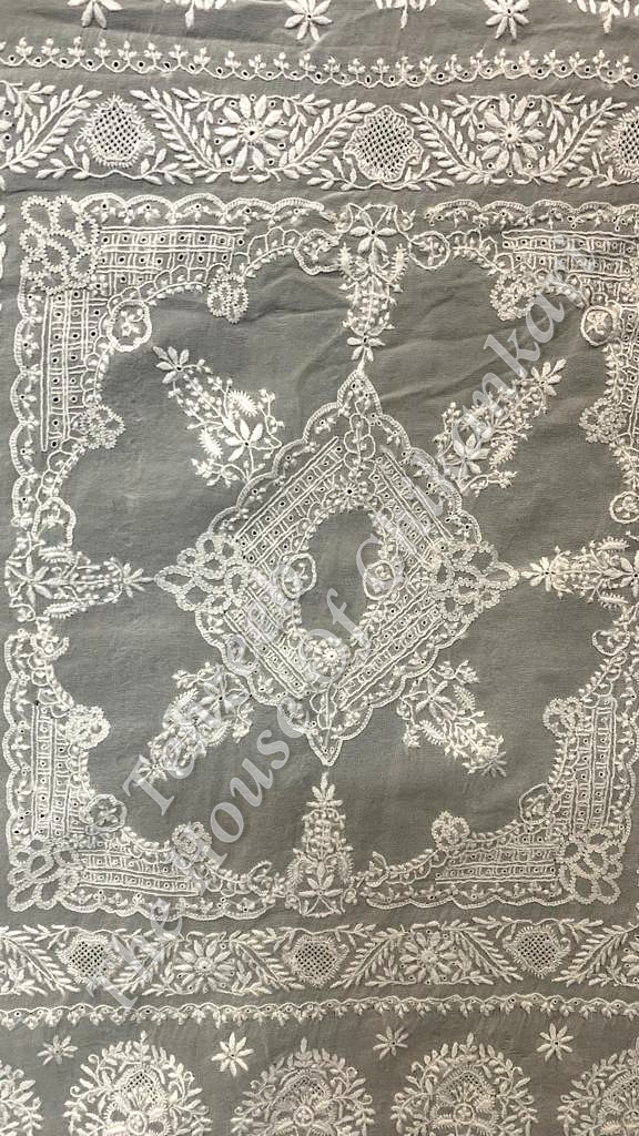 Masterpiece - The Madkal - Unique Ek Taar Chikankari Saree