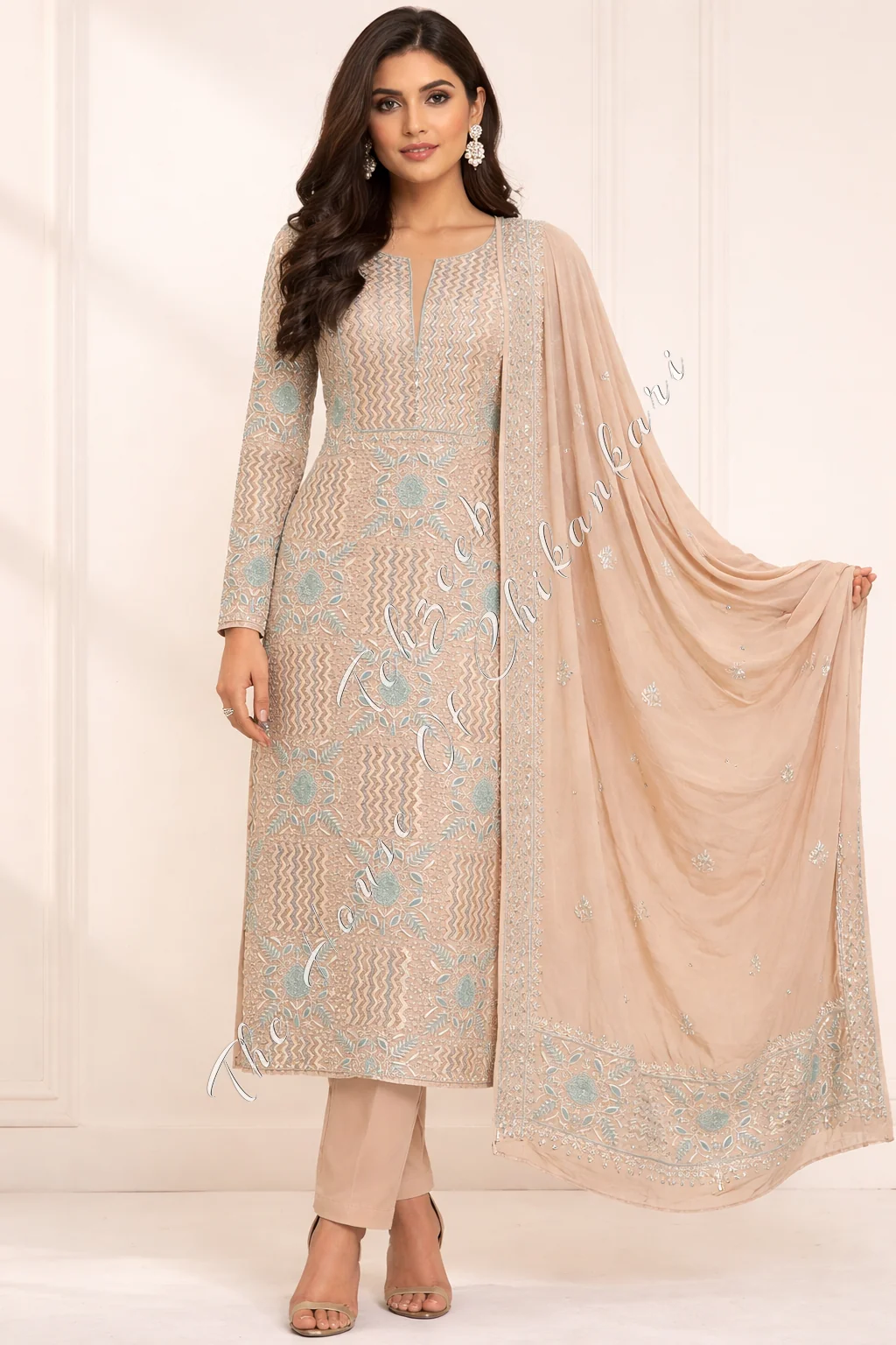 Mausiki - Chevron Chikankari