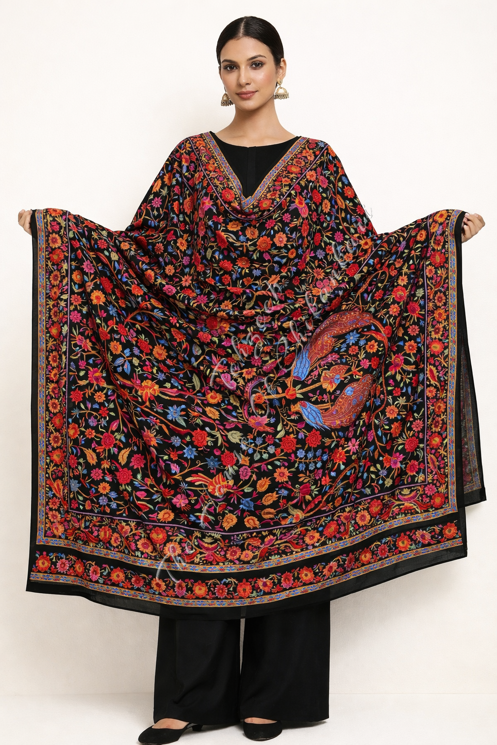 Noor-e-Naqsh - The Heirloom Elegance Dupatta of Chikankari Kashidakari