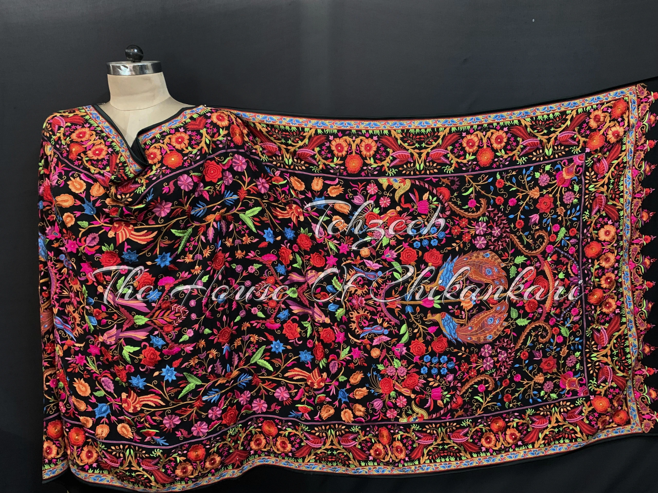 Noor-e-Naqsh - The Heirloom Elegance Dupatta of Chikankari Kashidakari, detail 5