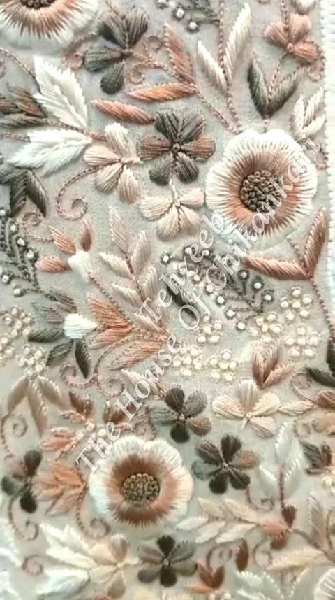 Parsigara Chikankari Lucknowi Suit