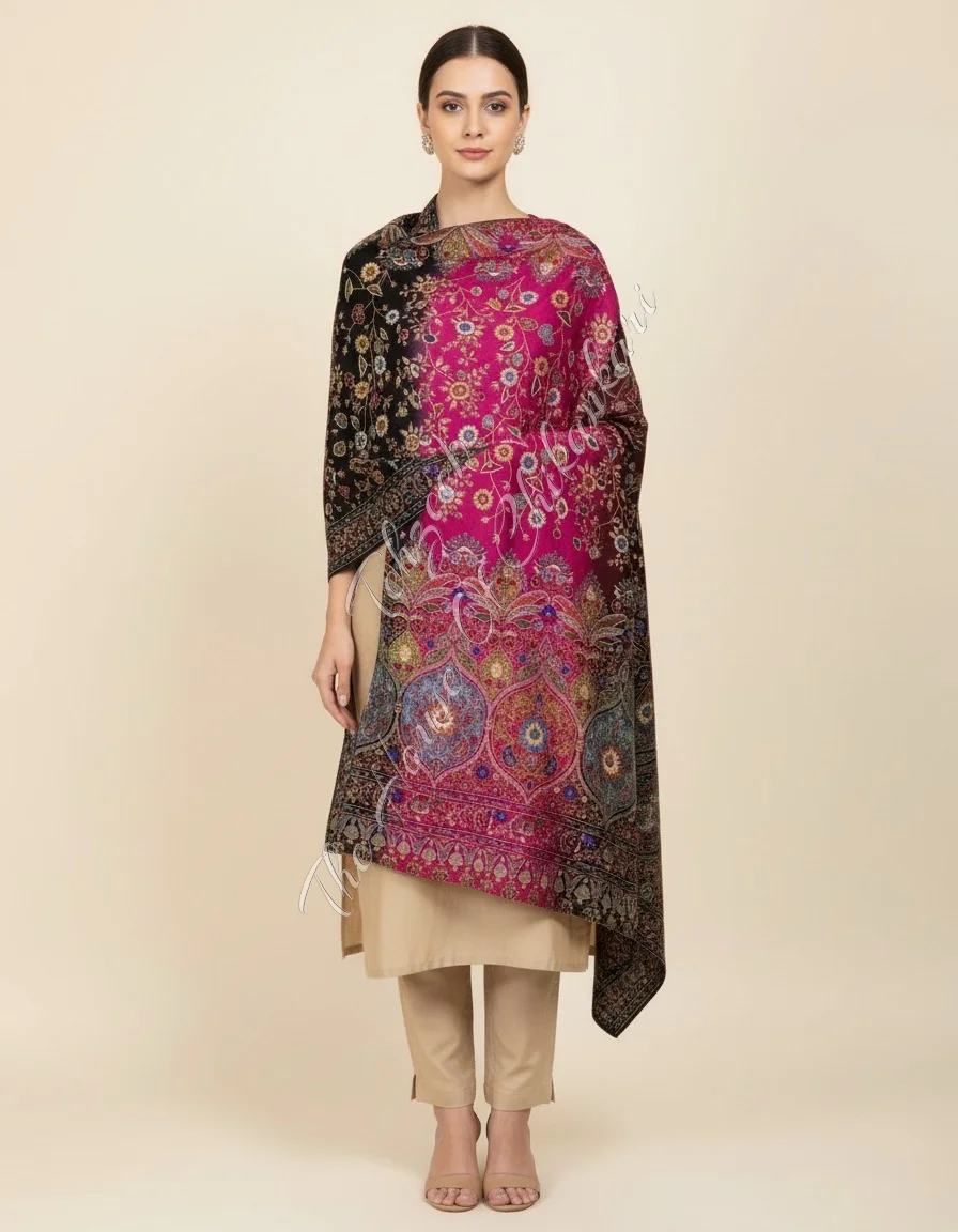 Royal Finest Tilla Kashmiri Pashmina Shawl