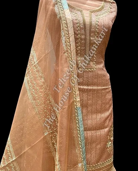 Shaan-e-Awadh - Awadhi Sharara Set Of Ek Taar Chikankari, detail 6