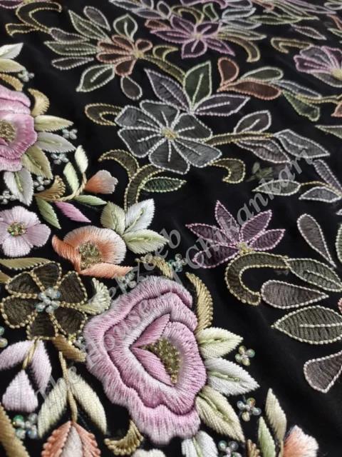 Shadow Zardosi - Parsigara Chikankari Suit
