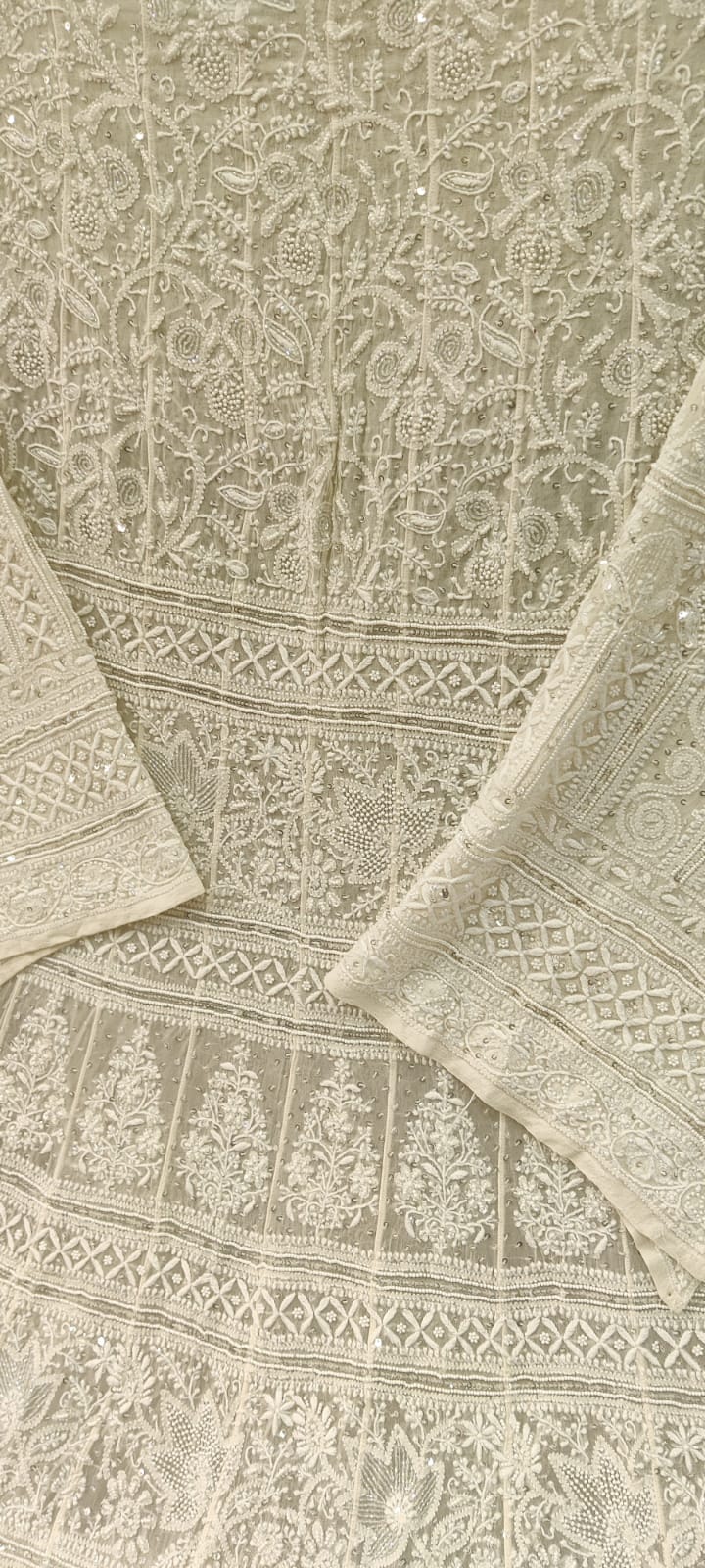 Shahi Lucknowi Chikankari Anarkali