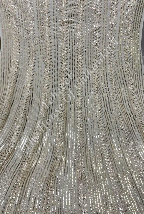 Shahi - Pehnawa - Badla Mukaish Lucknowi Chikankari Anarkali
