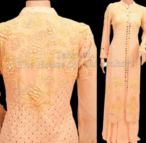 Shahi-Pehnawa - Designer Chikankari Suit